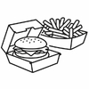  Ambalaje burger 